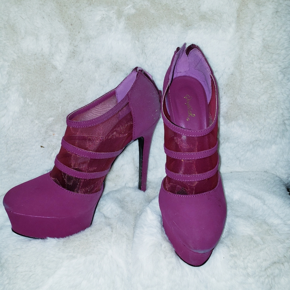 Velvet Platform heels